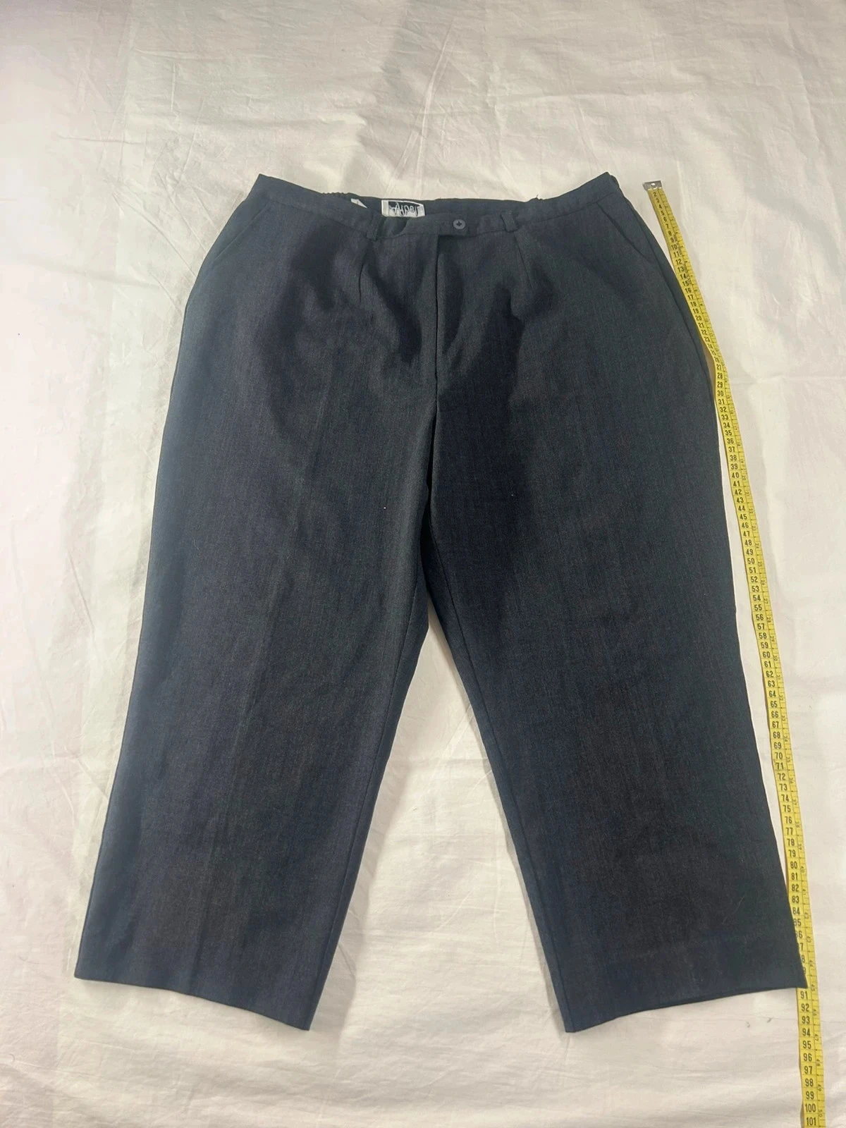 Pantalon droit de costume noir afibel